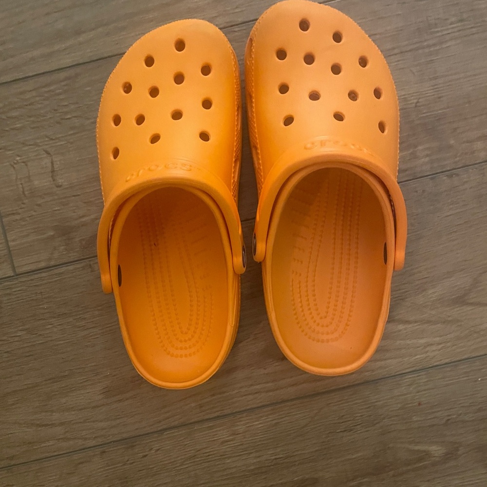Orange Zing Classic Crocs